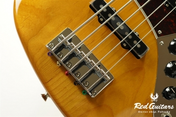 MADE IN JAPAN HYBRID II JAZZ BASS V - Vintage Natural
